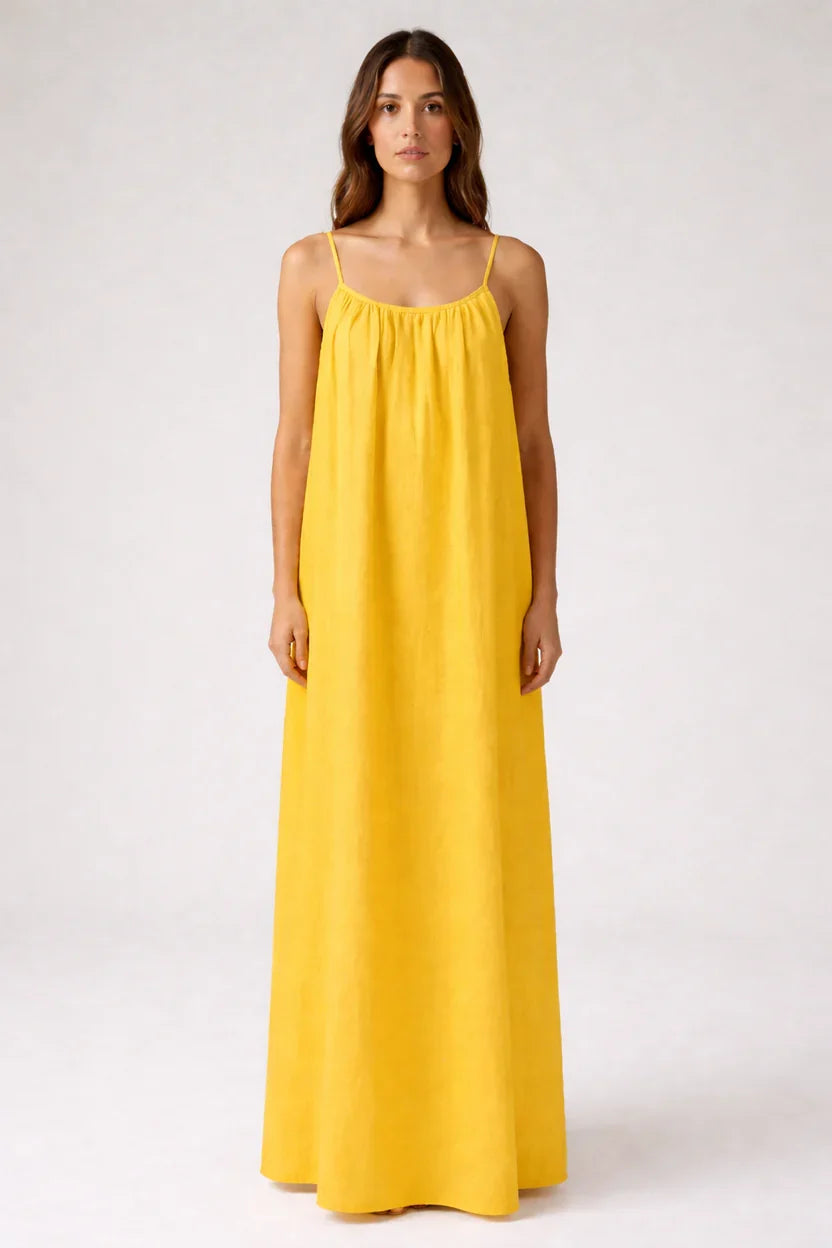 Mango Backless Maxi Dress